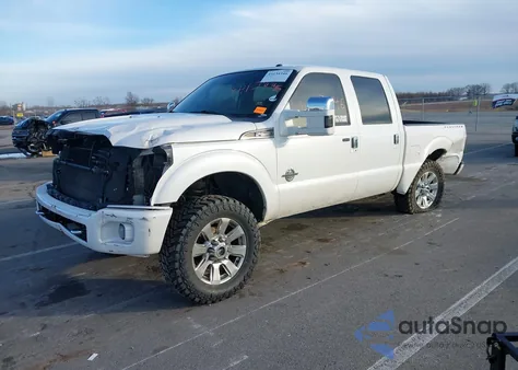 2015 Ford F-250 Lariat z USA, uszkodzony, nr VIN 1FT7W2BT6FEA91562
